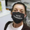 wnba playerswear vote warnock mask