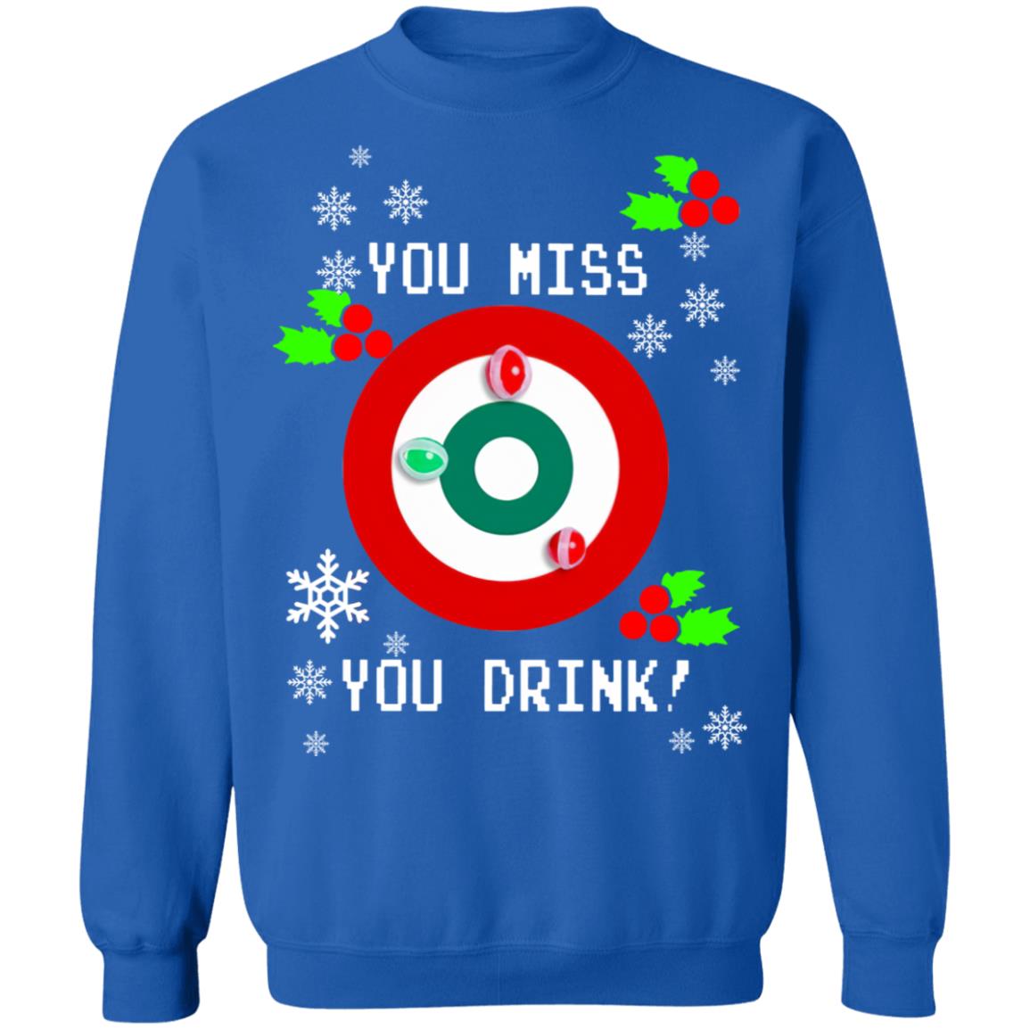 You Sink It You Drink It Ugly Christmas Sweater - Ipeepz