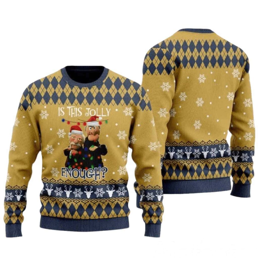 In This Jolly Enough Muppets Ugly Christmas Sweater