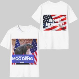 Moo Deng For President Make America Great Again 2024 Shirt