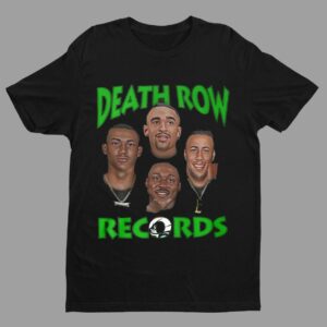 Deathrow Records Jalen Hurts DeVonta Smith Saquon Barkley Brown Shirt