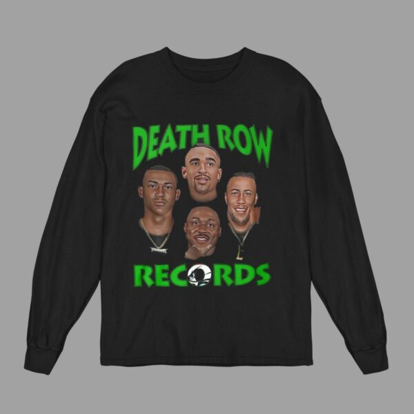 Deathrow Records Jalen Hurts DeVonta Smith Saquon Barkley Brown Shirt