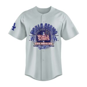 Dodgers 2024 National League Champions World Series Baseball Jersey