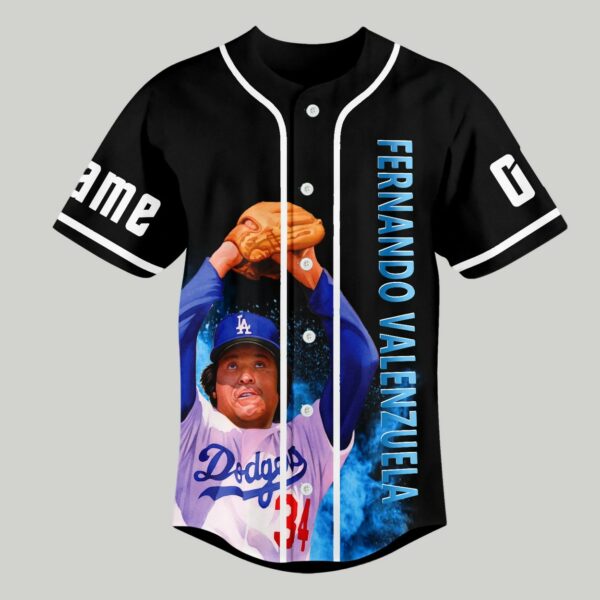 Dodgers Fernando Valenzuela Memorial Jersey