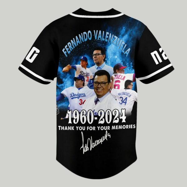 Dodgers Fernando Valenzuela Memorial Jersey