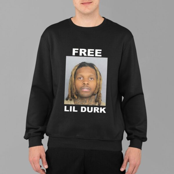 Free Lil Durk Mugshot Shirt