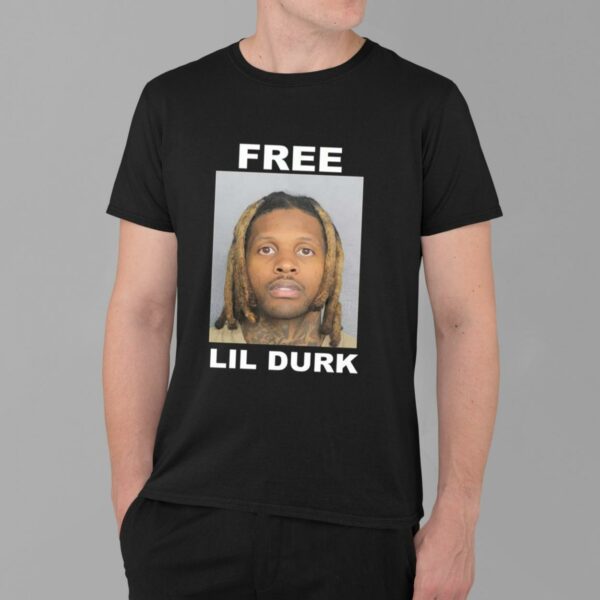 Free Lil Durk Mugshot Shirt