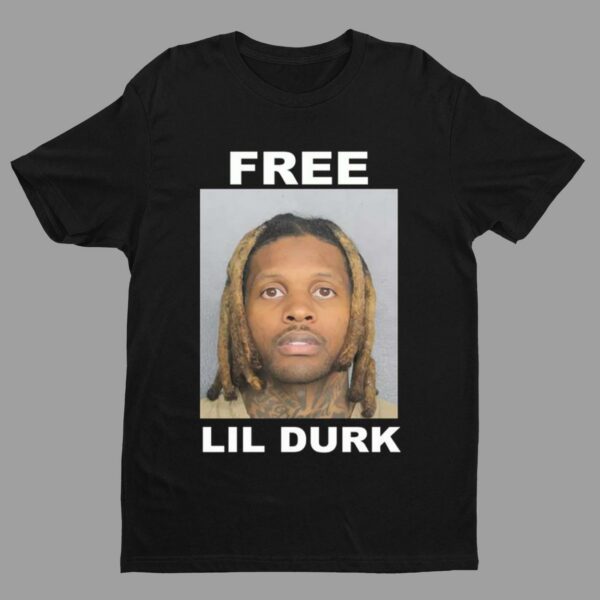 Free Lil Durk Mugshot Shirt