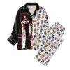 Halloween Terrifier Button Pajama Set