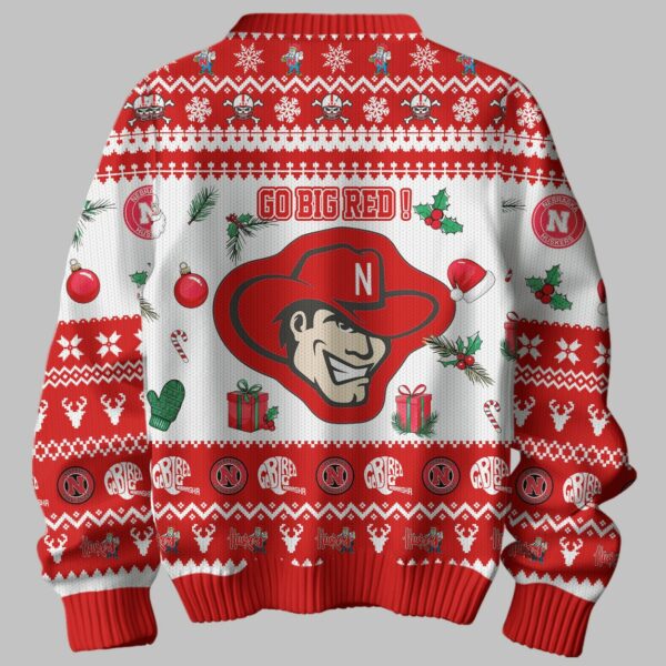 Huskers Have A Red Christmas Ugly Christmas Sweater