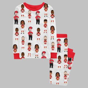 Kid's Chiefs Football Pajama Set