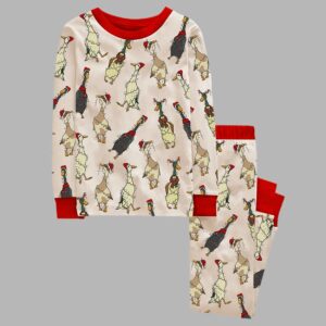 Kid's Christmas Duck Pajama Set