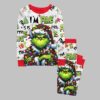 Kid's I'm Fine Grnch Pajama Set