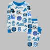 Kid's Lions Football Pajama Set