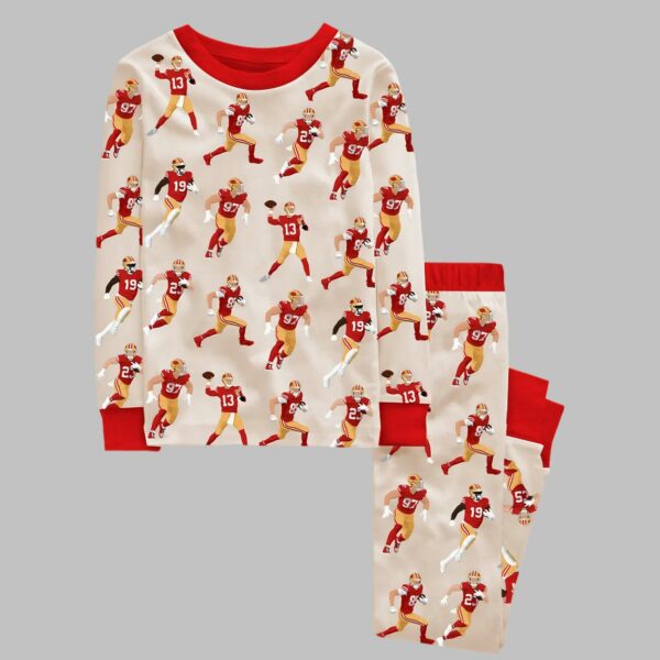 Kid's San Francisco Football Pajama Set