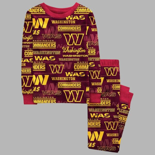 Kid's Washington Football Pajama Set