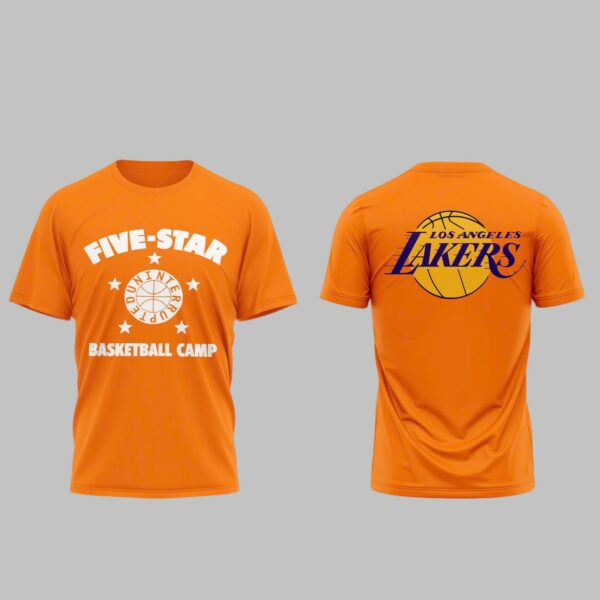 LA Lakers Five Star Basketball Camp Shirt