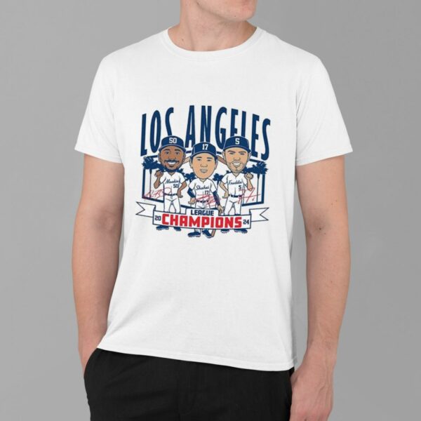 Los Angeles Baseball Mookie Shohei Freddie T shirt