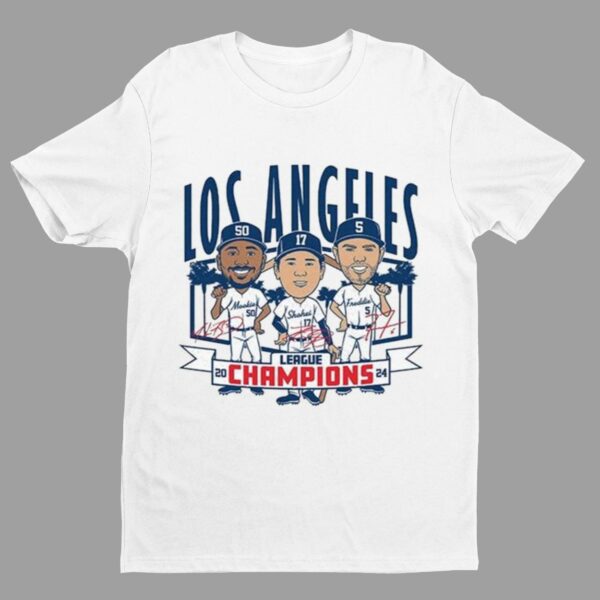 Los Angeles Baseball Mookie Shohei Freddie T shirt