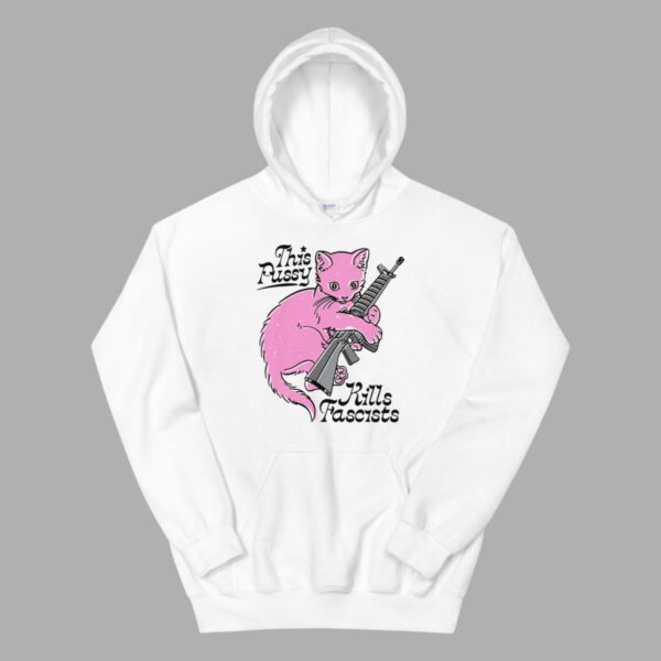 Pink Cat This Pussy Kills Fascists Shirt