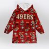 San Francisco Football Hoodie Blanket