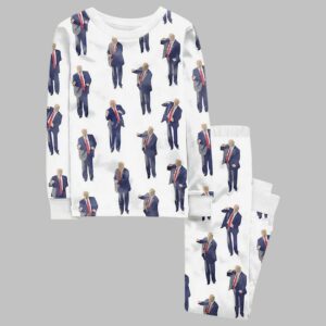 Trump Dancing America 2024 Kid's Pajama Set