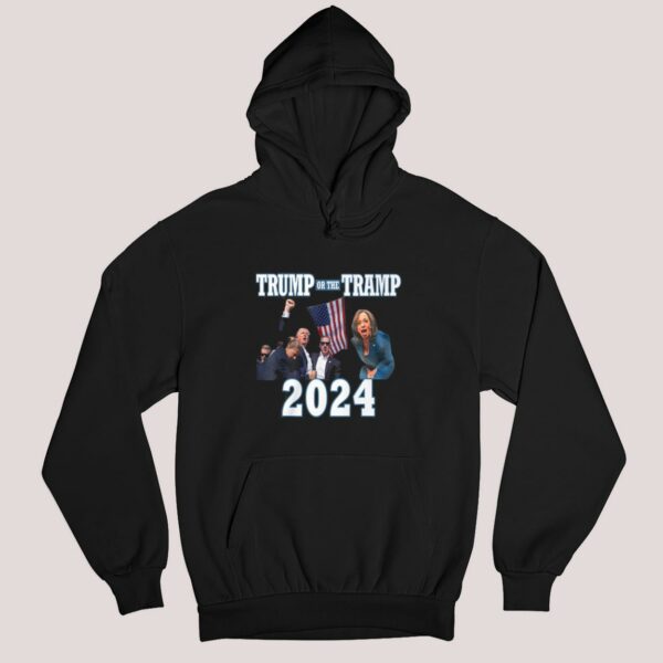 Trump Harris Trump Or The Tramp 2024 Shirt