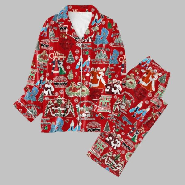 White Christmas Movie Pajamas Set