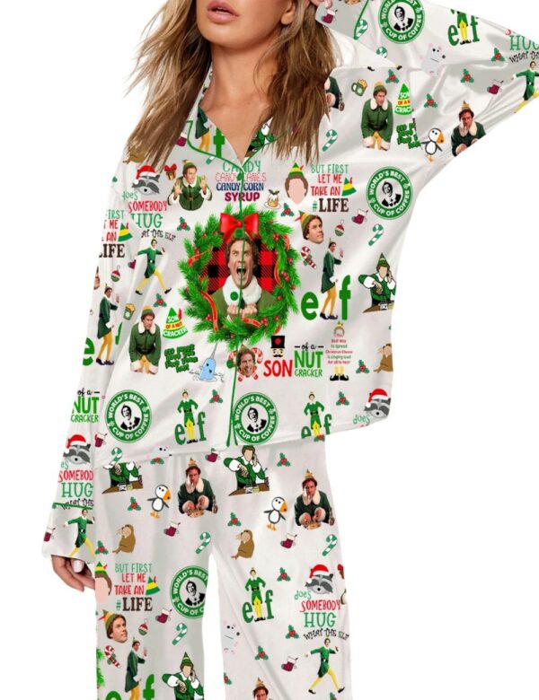 Women's I Know Him Elf Christmas Movie Pajama Set