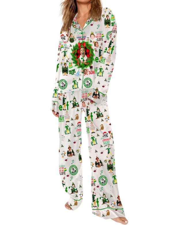 Women's I Know Him Elf Christmas Movie Pajama Set