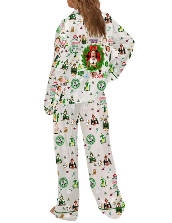 Women's I Know Him Elf Christmas Movie Pajama Set