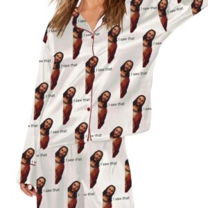 Women's I Saw That Jesus Pajama Set