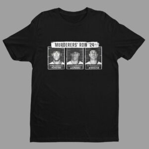 Yankees Aaron Judge Juan Soto Giancarlo Stanton Murderers' Row 24 Mugshot Shirt