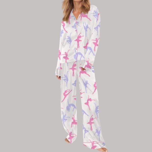 Ballet Dance Satin Pajama Set1