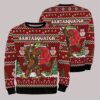 Bigfoot Santasquatch Christmas Ugly Sweater1