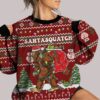 Bigfoot Santasquatch Christmas Ugly Sweater4