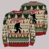 Bigfoot Stole My Beer Christmas Ugly Sweater1