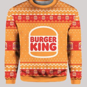 Burger King Ugly Christmas Sweater 1