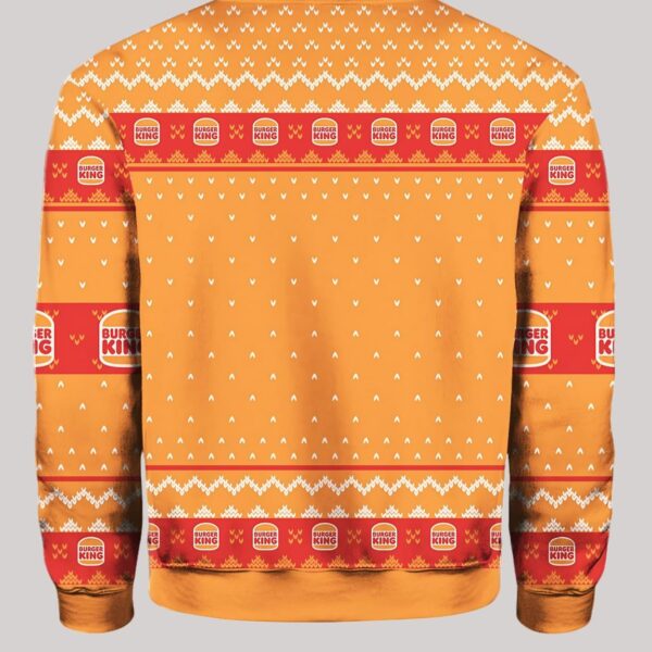 Burger King Ugly Christmas Sweater 2