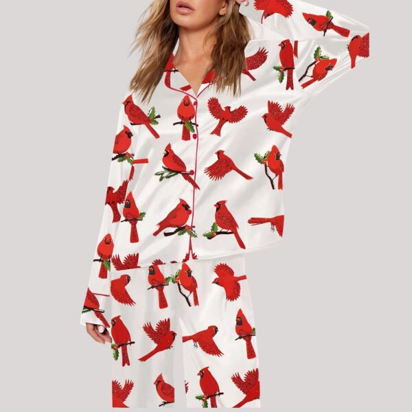 Cardinal Bird Pajama Set