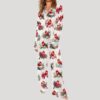 Cardinal Bird Pajama Set1