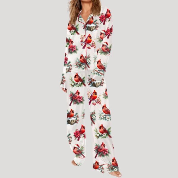 Cardinal Bird Pajama Set1