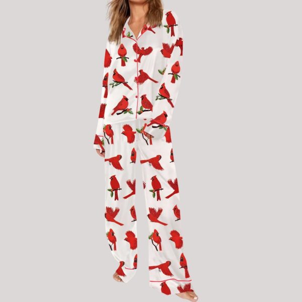 Cardinal Bird Pajama Set1