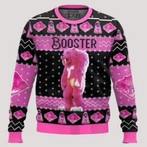 Chainsmoking Booster Jingle All the Way Ugly Sweater