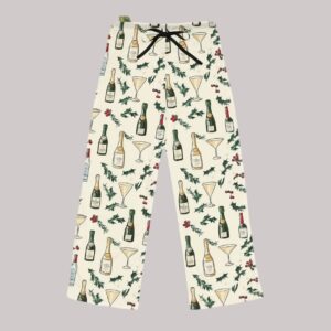 Champagne Bottle Pajama Pants3