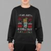 Chill Guy I Am Just A Chill Guy Christmas Sweatshirt