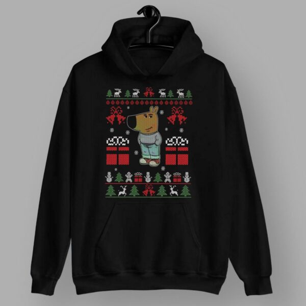 Chill Guy Meme Funny Christmas Sweatshirt