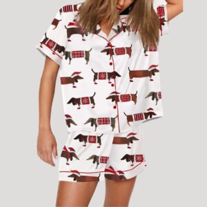 Christmas Dachshund Pajama Set