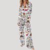 Christmas Holidays In New York Pajama Set1