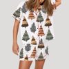 Christmas Tree Pajama Set